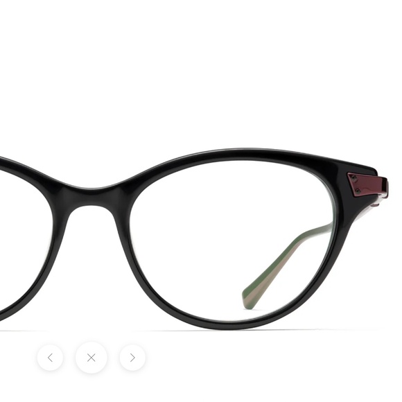 Robert Marc 2012 Acetate/Titanium Cat-Eye Glasses, Onyx 433, 49MM, NWT, $595 - Picture 4 of 7